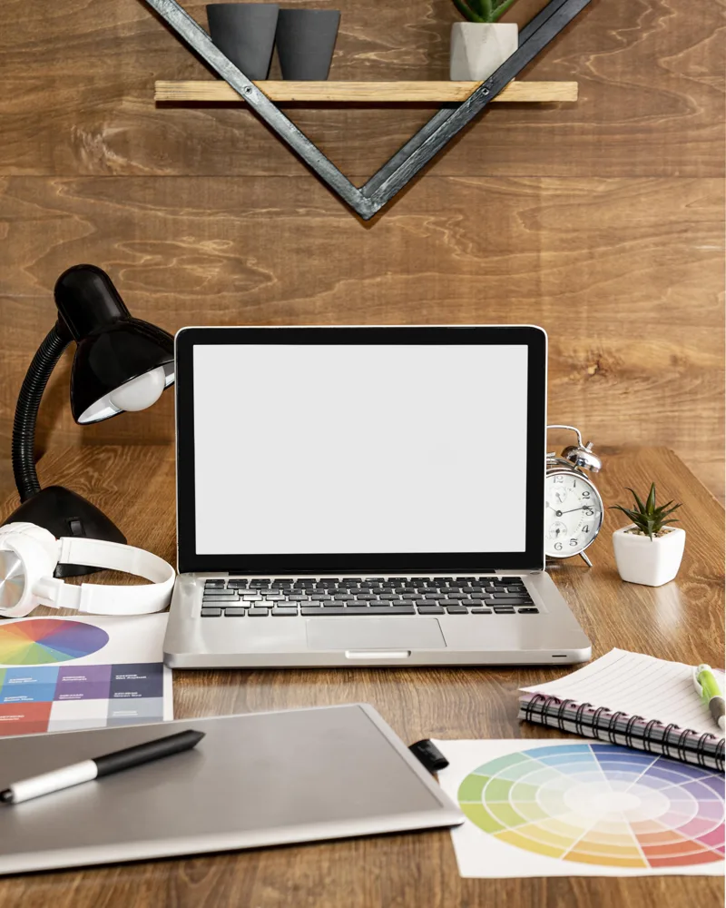 Professional team working on Wix website growth